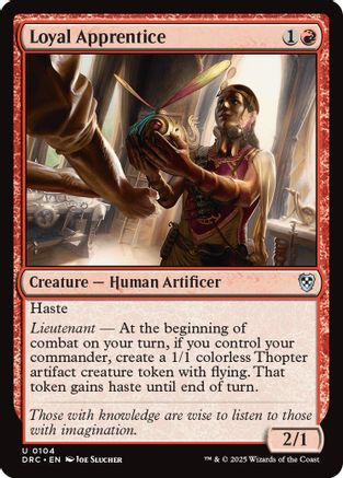 Loyal Apprentice (DRC-104)