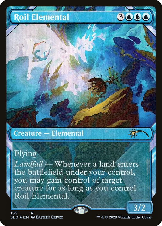 Roil Elemental (SLD-155) (Showcase) (Foil)