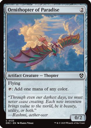 Ornithopter of Paradise (DRC-133)
