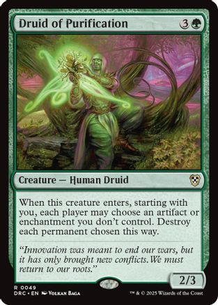 Druid of Purification (DRC-049)