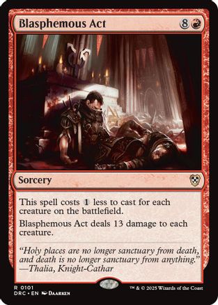 Blasphemous Act (DRC-101)