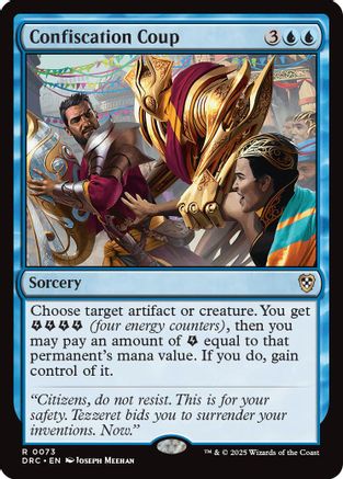 Confiscation Coup (DRC-073)