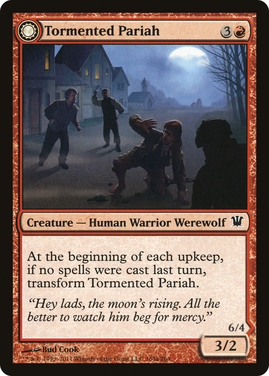 Tormented Pariah // Rampaging Werewolf (ISD-165)