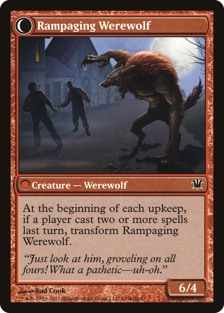 Tormented Pariah // Rampaging Werewolf (ISD-165)