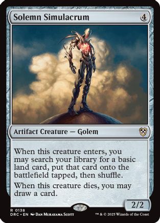 Solemn Simulacrum (DRC-138)