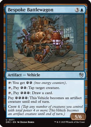 Bespoke Battlewagon (DRC-071)
