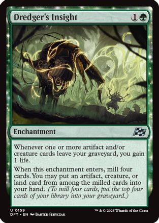 Dredger's Insight (DFT-159) (Foil)