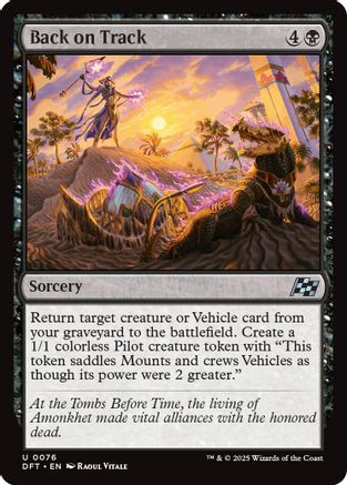 Back on Track (DFT-076) (Foil)