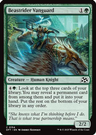 Beastrider Vanguard (DFT-154) (Foil)