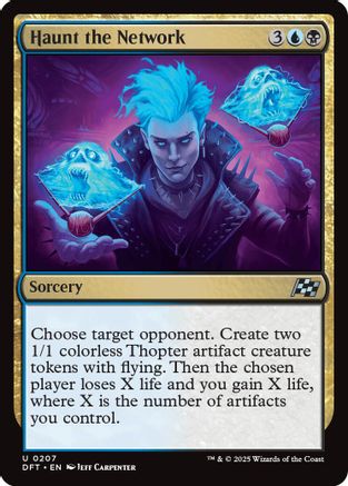 Haunt the Network (DFT-207) (Foil)