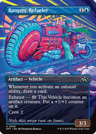 Rangers' Refueler (Borderless) (DFT-303) (Foil)