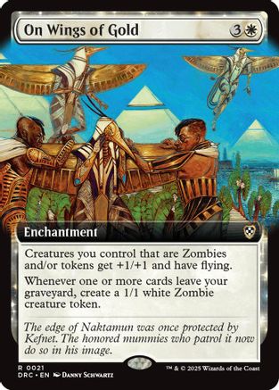 On Wings of Gold (Extended Art) (DRC-021)