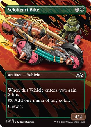 Veloheart Bike (Borderless) (DFT-318) (Foil)