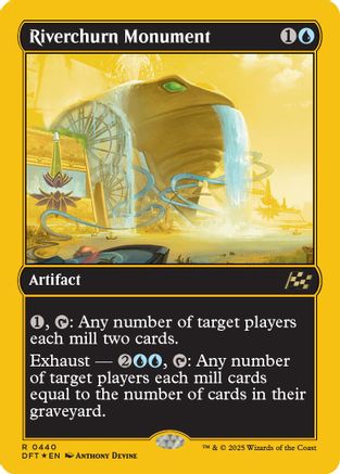 Riverchurn Monument (First-Place Foil) (DFT-440)