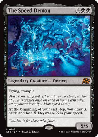 The Speed Demon (DFT-105)