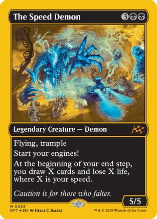 The Speed Demon (First-Place Foil) (DFT-453)