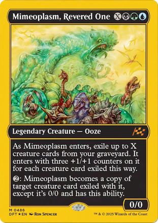 Mimeoplasm, Revered One (First-Place Foil) (DFT-486) (Foil)