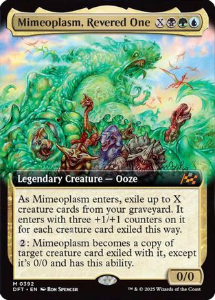 Mimeoplasm, Revered One (Extended Art) (DFT-392)