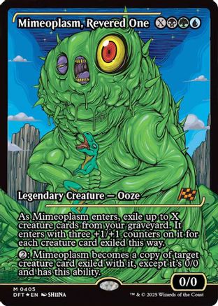 Mimeoplasm, Revered One (Showcase) (DFT-405) (Foil)