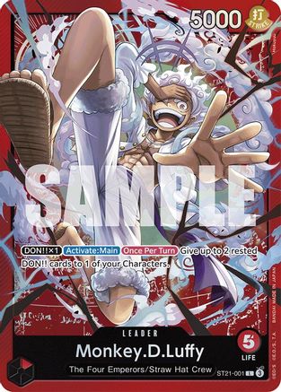 Monkey.D.Luffy (001) (ST21-001)