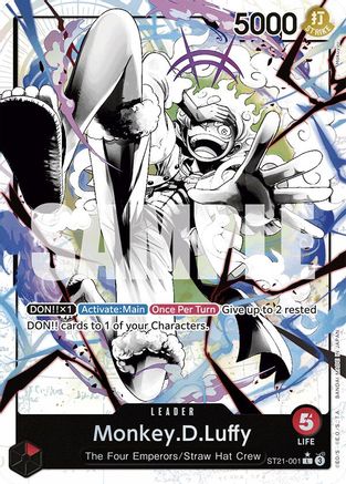Monkey.D.Luffy (001) (Parallel) (ST21-001) (Foil)