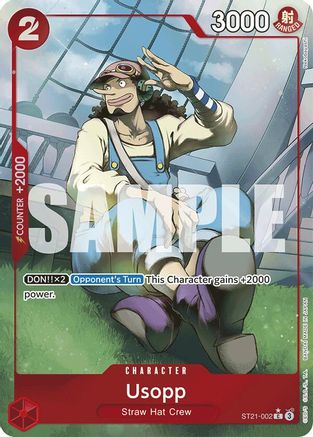 Usopp (Parallel) (ST21-002) (Foil)