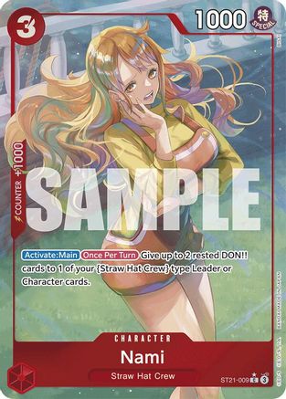 Nami (Parallel) (ST21-009) (Foil)