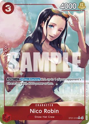 Nico Robin (Parallel) (ST21-010) (Foil)