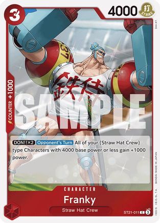 Franky (ST21-011) (Foil)