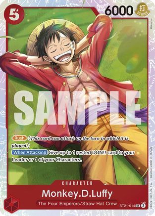Monkey.D.Luffy (014) (ST21-014) (Foil)
