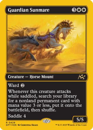 Guardian Sunmare (First-Place Foil) (DFT-429)