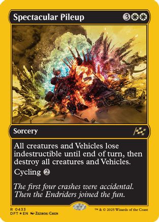 Spectacular Pileup (First-Place Foil) (DFT-433) (Foil)