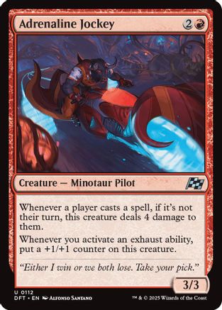 Adrenaline Jockey (DFT-112) (Foil)