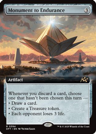 Monument to Endurance (Extended Art) (DFT-394)