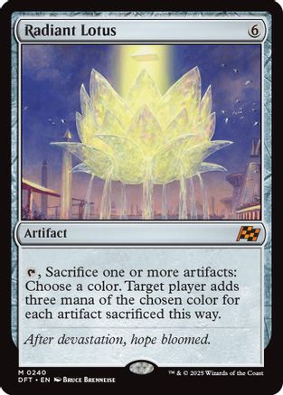 Radiant Lotus (DFT-240) (Foil)