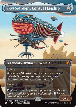 Skysovereign, Consul Flagship (Borderless) (SPG-093) (Foil)