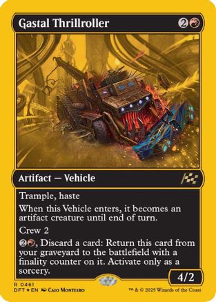 Gastal Thrillroller (First-Place Foil) (DFT-461)