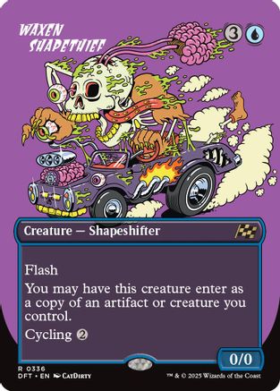 Waxen Shapethief (Borderless) (DFT-336) (Foil)