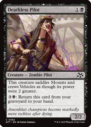 Deathless Pilot (DFT-082) (Foil)