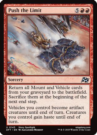 Push the Limit (DFT-143) (Foil)