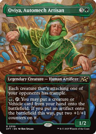 Oviya, Automech Artisan (Borderless) (DFT-359) (Foil)