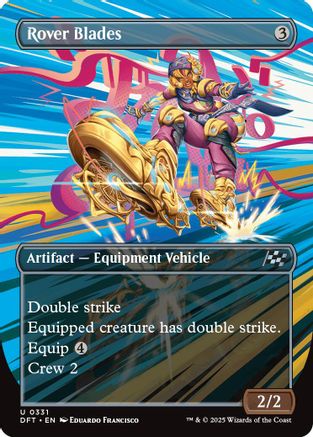 Rover Blades (Borderless) (DFT-331) (Foil)