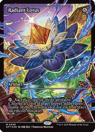 Radiant Lotus (Showcase) (DFT-406) (Foil)