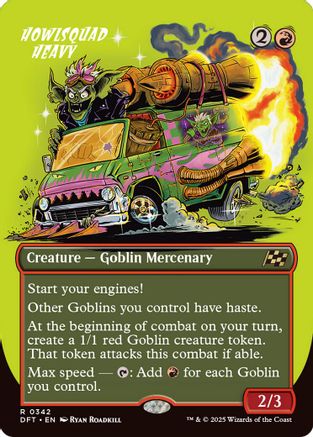Howlsquad Heavy (Borderless) (DFT-342) (Foil)