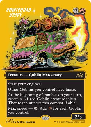 Howlsquad Heavy (Borderless) (First-Place Foil) (DFT-541)