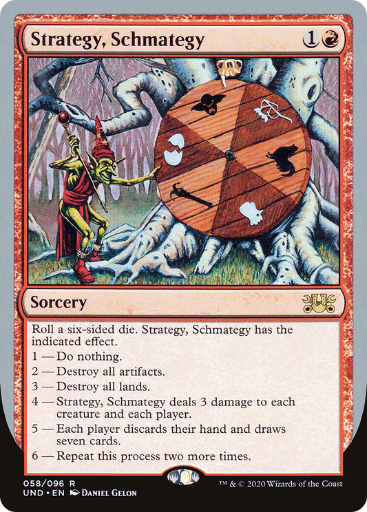Strategy, Schmategy (UND-058)