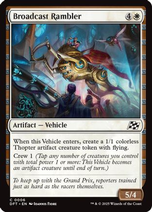 Broadcast Rambler (DFT-006) (Foil)