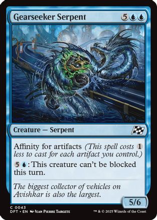 Gearseeker Serpent (DFT-043) (Foil)