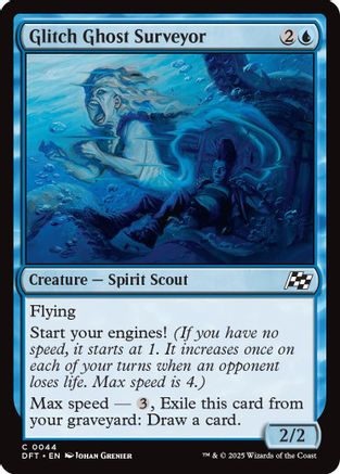 Glitch Ghost Surveyor (DFT-044) (Foil)