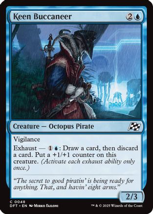 Keen Buccaneer (DFT-048) (Foil)